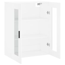 Berkfield Home Wall Mounted Cabinet White 69.5x34x90 cm - thumbnail 6