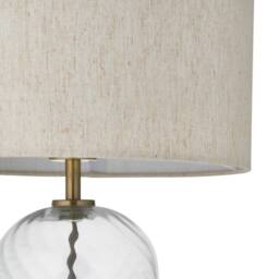 Pagazzi Robyn Glass Table Lamp in Natural - thumbnail 6