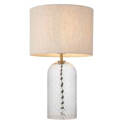 Pagazzi Robyn Glass Table Lamp in Natural - thumbnail 3