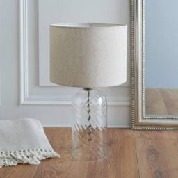 Pagazzi Robyn Glass Table Lamp in Natural - thumbnail 2