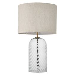 Pagazzi Robyn Glass Table Lamp in Natural - thumbnail 4