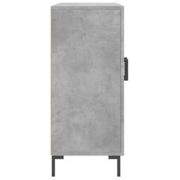 Berkfield Home Sideboard Concrete Grey 90x34x80 cm Engineered Wood - Size: 90 x 34 x 80 cm - thumbnail 7