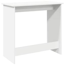 Berkfield Home Desk White 80x40x75 cm Engineered Wood - Size: 80 x 40 x 75 cm - thumbnail 6