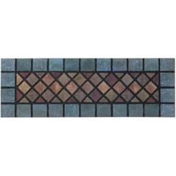 Nordara Natural Rubber Stair Steps, Stone-Themed Stepping Mats in Grey - thumbnail 2