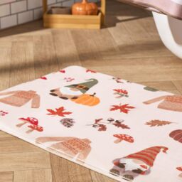 OHS Autumnal Gonk Bath Mats Non-Slip Shower Rug - thumbnail 2