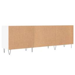 Berkfield Home TV Cabinet White 150x30x50 cm Engineered Wood - Size: 150 x 30 x 50 cm - thumbnail 8