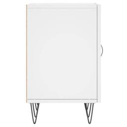 Berkfield Home TV Cabinet White 150x30x50 cm Engineered Wood - Size: 150 x 30 x 50 cm - thumbnail 7