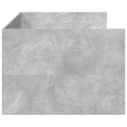 Berkfield Home Daybed with Drawers without Mattress Concrete Grey 90x200 cm - thumbnail 5