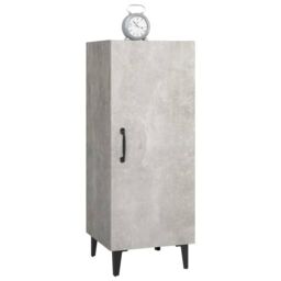 Berkfield Home Sideboard Concrete Grey 34.5x34x90 cm Engineered Wood - thumbnail 5