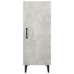 Berkfield Home Sideboard Concrete Grey 34.5x34x90 cm Engineered Wood - thumbnail 6