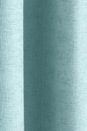 Enhanced Living Vogue' Sky Blue Eyelet Thermal Noise Reducing Dim Out Curtains Pair in Light Blue - Size: 117 cm width x 229 cm drop - thumbnail 3
