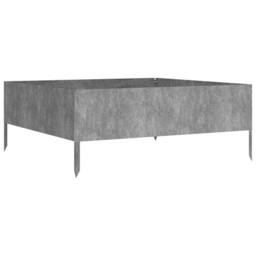 Berkfield Home Garden Raised Bed 100x100x41 cm Corten Steel in Brown - Size: 100 x 100 x 41 cm - thumbnail 4