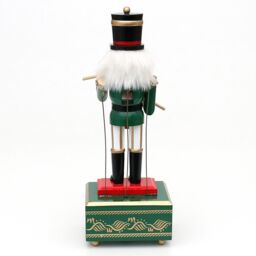 Shatchi 30cm Musical Animated Wooden Nutcrackers Soldiers Christmas Ornament Any One - thumbnail 5