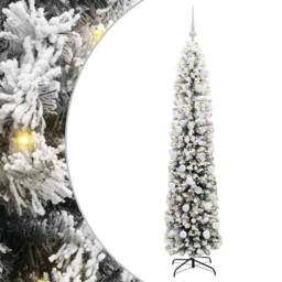 Berkfield Home Artificial Christmas Tree with 300 LEDs with Stand Green 180 cm - thumbnail 2