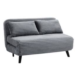 Home Detail Kellar Sofa Bed in Grey - Size: 2 Seater - thumbnail 3