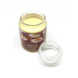 Voltico 18oz Ginger Cake Scented Jar Candle in Bright Yellow - thumbnail 2