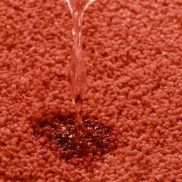 Allure Bath Fashions Deep Pile Microfibre Non Slip Bath Mat Set in Terracotta - thumbnail 4
