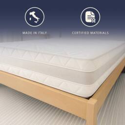 The White Stone Ergonomic & Breathable Mattress, 20 cm, with High Firmness in White - Size: Small Single - thumbnail 5