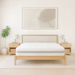 The White Stone Ergonomic & Breathable Mattress, 20 cm, with High Firmness in White - Size: Small Single - thumbnail 9