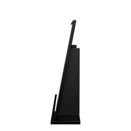 Ready Assembled 2 U Memphis Large Mirror (Ready Assembled) in True Black - thumbnail 3