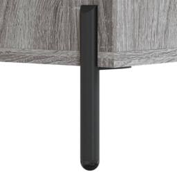 Berkfield Home Shoe Bench Grey Sonoma 102x35x55 cm Engineered Wood - Size: 102 x 35 x 55 cm - thumbnail 9