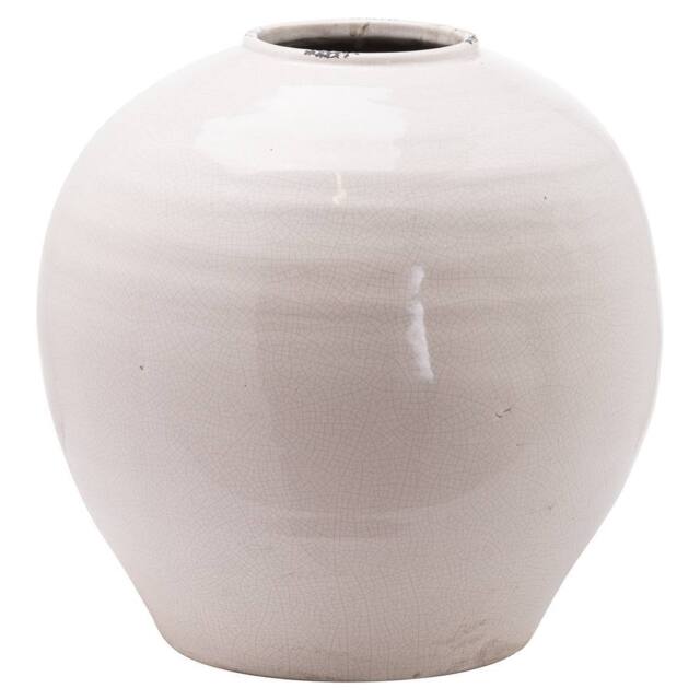 Love Lace Garda Glazed Large Regola Vase in White - image 1