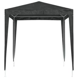 Berkfield Home Professional Party Tent 2x2 m Anthracite in Black - thumbnail 1