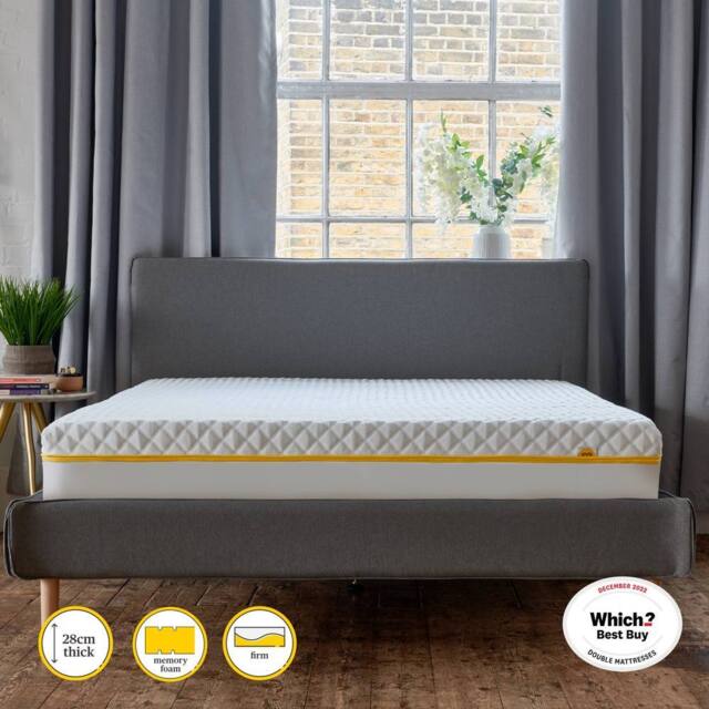 Eve The Premium Mattress in White - Size: Super King - image 1