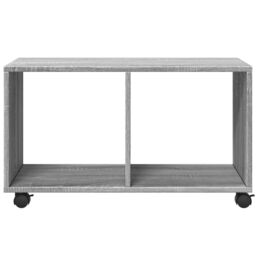 Berkfield Home vidaXL¬†Rolling¬†Cabinet¬†Grey Sonoma 72x33x42.5 cm Engineered Wood in Grey - thumbnail 5