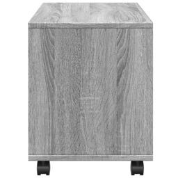 Berkfield Home vidaXL¬†Rolling¬†Cabinet¬†Grey Sonoma 72x33x42.5 cm Engineered Wood in Grey - thumbnail 6