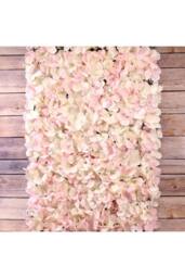 KDMD Pink & Cream Hydrangea Flower Wall Panel 40 x 60cm - Size: 40 x 60 cm - thumbnail 2