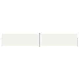 Berkfield Home Retractable Side Awning Cream 220x1200 cm in Beige - thumbnail 2
