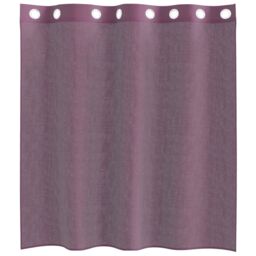 Berkfield Home Voile Curtains with Grommets 2 pcs Purple 140x140 cm - thumbnail 4