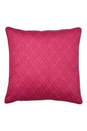 Laurence Llewelyn-Bowen 'Mayfair Lady' Velvet Filled Cushion in Pink - Size: 55 cm x 55 cm - thumbnail 4