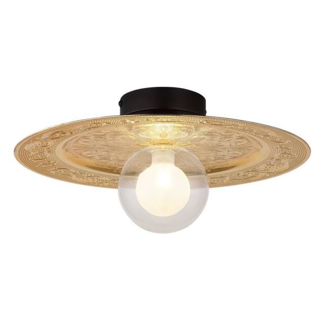 Netlighting Riga Globe Ceiling Light Matt Black 1x G9 - image 1