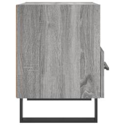 Berkfield Home Bedside Cabinet Grey Sonoma 40x35x47.5 cm Engineered Wood - thumbnail 5