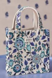 Cath Kidston Blue Floral Hand Bag Ceramic Vase - thumbnail 2
