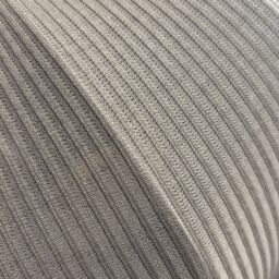 CGC Lighting CGC LILA Grey Oval Stretch Ribbed Cotton Fabric Lampshade in Dark Grey - thumbnail 7