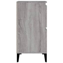 Berkfield Home Sideboards 3 pcs Grey Sonoma 60x35x70 cm Engineered Wood - Size: 60 x 35 x 70 cm - thumbnail 9