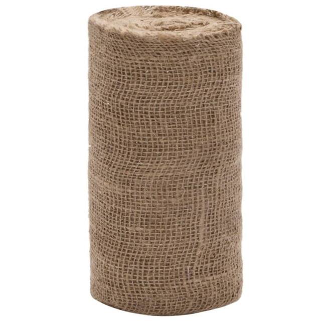 Berkfield Home Jute Roll 0.25x100 m 100% Jute 200 gsm in Light Brown - image 1