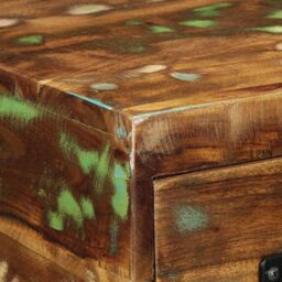 Berkfield Home Wall-mounted TV Cabinet 60x30x19 cm Solid Wood Reclaimed - Size: 60 x 30 x 19 cm - thumbnail 8