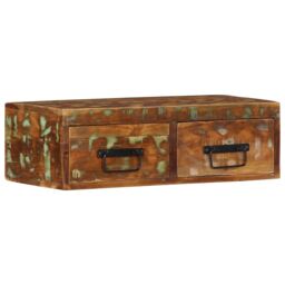 Berkfield Home Wall-mounted TV Cabinet 60x30x19 cm Solid Wood Reclaimed - Size: 60 x 30 x 19 cm - thumbnail 3