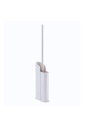 Cosmic Silicone Toilet Brush, Floor or Self-Adhesive, White, Flat Collection in Soft White - thumbnail 1