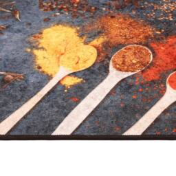Berkfield Home Kitchen Rug Multicolour 60x180 cm Washable Anti Slip - Size: 100 cm diameter - thumbnail 6