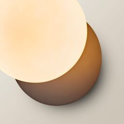 ValueLights Darla Pair of Frosted Globe IP44 Rated Bathroom Wall Lights with Bulbs in Dark Navy - thumbnail 5