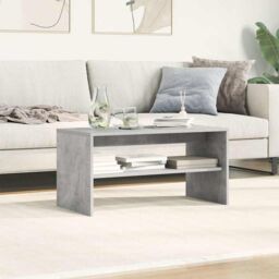 Berkfield Home TV Cabinet Concrete Grey 80x40x40 cm Engineered Wood - Size: 80 x 40 x 40 cm - thumbnail 4
