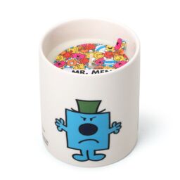 Mr. Men And Little Miss Mr Grumpy Quoted Spiced Blackberry Scented Candle in Blue - Size: Medium - thumbnail 2