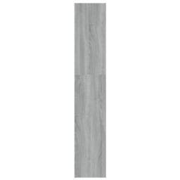 Berkfield Home Classic Book Cabinet/Room Divider Grey Sonoma 100x30x166 cm - Size: 100 x 30 x 166 cm - thumbnail 6