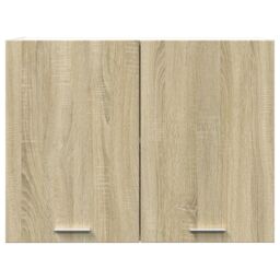 Berkfield Home Hanging Cabinet Lyon Sonoma Oak 80x31x60 cm Engineered Wood in Brown - Size: 80 x 31 x 60 cm - thumbnail 5