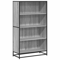 Berkfield Home Bookcase Grey Sonoma 80.5x35x139 cm Engineered Wood - thumbnail 2